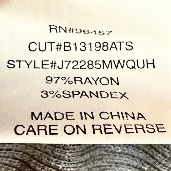 Eyeshadow Open Front Cardigan • Bell Sleeves • Grey w/ Black Floral Embroidery - Picture 10 of 14